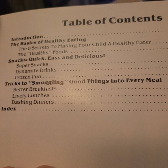 VTG Cookbook 1983 HEALTHY SNACKS FOR KIDS By Penny Warner Meals Treats Drinks - Picture 4 of 4